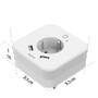 Hama LED-Nachtlicht m. Steckdose ws (223498)