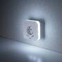 Hama LED-Nachtlicht m. Steckdose ws (223498)
