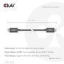 Club 3D Club3D Kabel USB-C 80Gbps zertifi. PD240W/8K240Hz 1,2m St/St retail (CAC-1570)