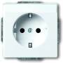 BUSCH JAEGER 2011-0-3727 - CEE 7/3 - 2P+E - White - 250 V - 16 A - 45 mm