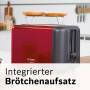 Bosch 2-SCHLITZ TOASTER         970W (TAT3P424DE       ROT)