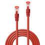 LINDY Cat.6 S/FTP Kabel rot 7,5m Farbcode TIA/EIA-568-B (47737)