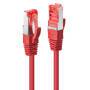 LINDY Cat.6 S/FTP Kabel, rot, 1m Patchkabel (47732)