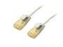 Equip Patchkabel Cat6A SlimFlex U/UTP 3.00m grau LSZH 2xRJ45 Polybeutel (626706)