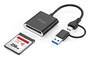 Equip Kartenleser CFexpress Type B USB-C/-A Adapt.    10Gbps (245461)