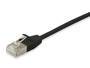Equip Patchkabel Cat6A SlimFlex F/FTP 1.50m schw.LSZH 2xRJ45 Polybeutel (606175)