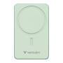 Verbatim Essential Power Bank magn.wirel. 5000mAh grün.  32226 Mobile Stromversorgung