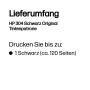HP Inc. HP 304      Schwarz             Tintenpatrone (N9K06AE)