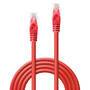 LINDY Patchkabel Cat6 U/UTP Basic rot 5.00m (48185)