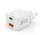 HAMA Schnelllader 30W USB C/A (Ladeadapter)