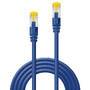 LINDY Patchkabel Cat6A S/FTP LSZH Cat7 Rohkabel blau  5.00m (47281)