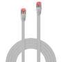 LINDY Patchkabel Cat6 U/FTP Flachband grau 5.00m (47554)