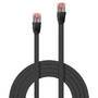 LINDY Cat.6 U/FTP Flachband Patchkabel schwarz 10m (47575)