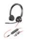 HP Poly Blackwire 3325 Stereo USB-C Headset +3,5mm Plug +USB-C/A Adapter (8X221AA)
