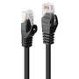 LINDY Patchkabel Cat6 U/UTP Basic schwarz 2.00m (48193)