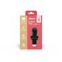 Alecto Wiederaufladbare LED-Taschenlampe Schwarz