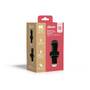 Alecto Wiederaufladbare LED-Taschenlampe Schwarz
