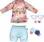 Zapf BABY born Fahrrad-Outfit 43cm