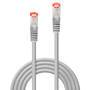 LINDY Basic Cat.6 S/FTP Kabel, hellgrau, 10m Patchkabel (47348)