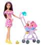 Mattel Barbie ''Skipper Babysitters Inc.'' Kinderwagen Spielset
