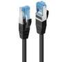 LINDY Patchkabel Cat6A S/FTP PIMF TPE schwarz 15m (47419)