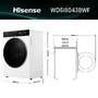 Gorenje Großgeräte WASCHTROCKNER 1400U 8/5KG (WD5I8043BWF    WS/SW)