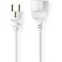 Nedis Verlängerungskabel Französisch M - F| Typ CEE 7/7| Schutzkontakt| - Cable - Extension Cable