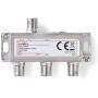 Nedis Satelliten-Splitter| 5 - 2400 MHz| Einführungsverlust 10.5 dB| Anzahl der