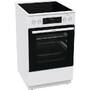 Gorenje Großgeräte ELEKTROHERD STAND CERAN   50CM (GECS5C60WPA       WS)