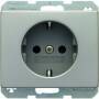 Berker 47357004 - Type F - Stainless steel - Stainless steel - IP20 - 250 V - 16 A