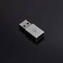 Nedis USB-Adapter| USB 3.2 Gen 1| USB-A Stecker| USB-Typ-C Buchse| Vernickelt|