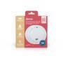 Alecto 2x Smoke detector with 10 years battery and sensor runtime White