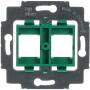 BUSCH JAEGER 1753-0-8048 - 2 x RJ-45 - Green - Metal - Plastic