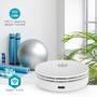 Nedis SmartLife Luftqualitätsmonitor / Wi-Fi / Kohlendioxid (CO2) / Luftfeuchtigkeit / Temperatur / Android™ / IOS / Weiss