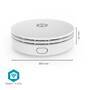 Nedis SmartLife Luftqualitätsmonitor / Wi-Fi / Kohlendioxid (CO2) / Luftfeuchtigkeit / Temperatur / Android™ / IOS / Weiss
