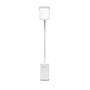 Nedis LED-Schreibtischlampe / Dimmbar / 1 Lichtmodus / 90 lm / Wiederaufladbar / Berührungsfunktion / Weiss
