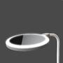 Nedis LED-Schreibtischlampe / Dimmbar / Integrierter Spiegel / 3 Licht-Modi / 100 lm / Wiederaufladbar / Berührungsfunktion / Weiss