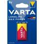 Varta Max Tech 9V - Single-use battery - 9V - Alkaline - 9 V - 1 pc(s) - 580 mAh
