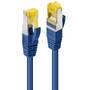 LINDY Patchkabel mit Cat.7 Rohkabel S/FTP PIMF LSOH blau 10m (47283)