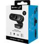 SANDBERG USB Webcam 1080P Saver. Keine Treiberinstallation. Mit Klemme fuer Bildschirm. Stereomikrof