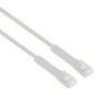 INTELLINET Cat6a F/FTP FlexiBoot Slim Patchkabel 0,5m grau 10G 500MHz LSZH Kupfer Litzendraht äusser