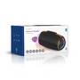Nedis Bluetooth®-Lautsprecher / 360 min / Handgerät / 60 W / Stereo / Aussenbereich / Portable / Startseite / Orange / Schwarz