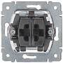 Legrand Einsatz Wippschalter 2p+n b/k 775822
