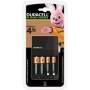 Duracell Ladegerät CEF14 inkl. 2x AA 1300mAh AAA 750mAh - Charger - Nickel Metal Hydride (NimH)