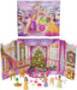 Mattel Disney Princess-Adventskalender mit 24 Tagen voller Überraschungen, enthält 3 kleine Puppen, 