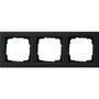 GIRA 021309 Abdeckrahmen 3f E2 Schwarz m 21309