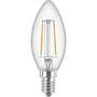 Philips PHIL CorePro LEDcandle 2-25W/827Kerze E14 250lm Glas klar E 2kWh/1000h