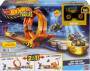 Mattel Hot Wheels Monster Trucks Loop & Flip Trophy Challenge-Spielset und Die-Cast-Bigfoot Spielzeu