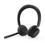 LENOVO 6550 Headset on-ear Bluetooth wireless active noise cancelling USB-C black Certified for Micr