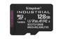 KINGSTON 128GB microSDXC Industrial C10 A1 pSLC Card + SD Adapter (SDCIT2/128GB)